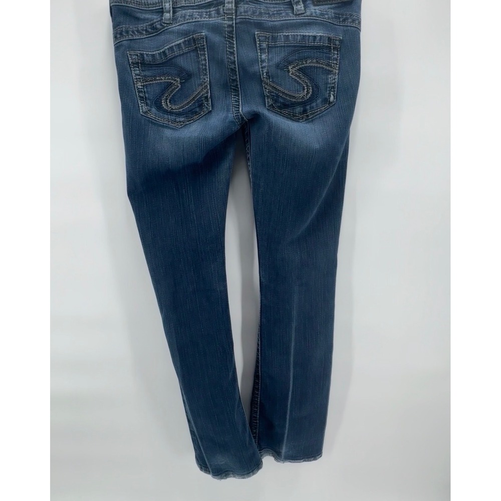 Silver Jeans Co Tuesday Bootcut Jeans Women W30‎ L31 Blue Denim Western - Picture 3 of 7